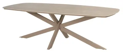 4 Seasons Outdoor Puccini 6 Seat Dining Set with Prado Barrel Ceramic Ellipse Table - image 2