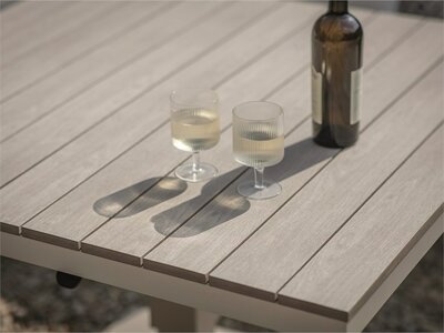 Bramblecrest Zurich Mocha Corner Sofa with Square Piston Adjustable Table & 2 Benches - image 3