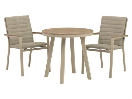 Bramblecrest Zurich Mocha Round Bistro Set - image 2