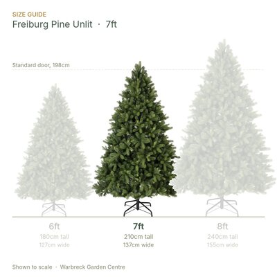 Everlands Freiburg Pine 7ft / 210cm Unlit Artificial Christmas Tree - image 2