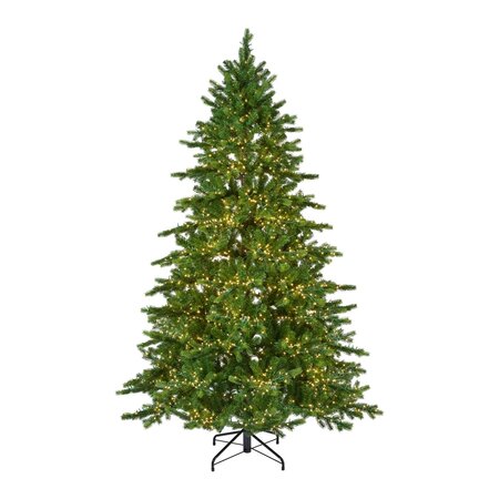 Everlands Galloway Spruce 7ft / 210cm Pre-Lit Artificial Christmas Tree - image 1
