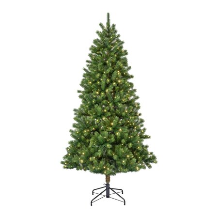Everlands Kenmore Fir 7ft / 210cm Pre-Lit Artificial Christmas Tree - image 1