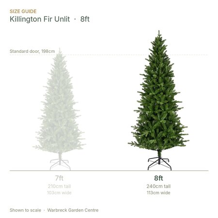 Everlands Killington Fir 8ft / 240cm Unlit Artificial Christmas Tree - image 2