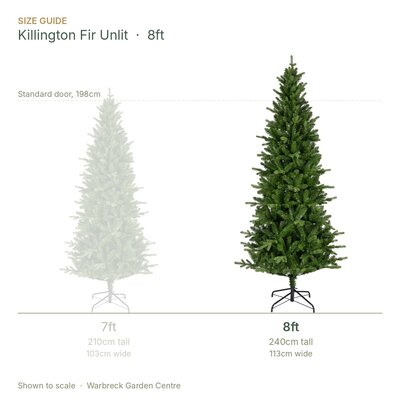 Everlands Killington Fir 8ft / 240cm Unlit Artificial Christmas Tree - image 2