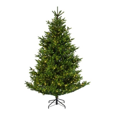 Everlands Nordmann Fir 7ft / 210cm Premium Pre-Lit Artificial Christmas Tree