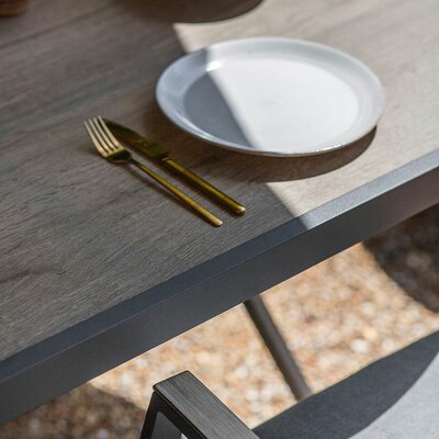 Monza 8 Seat Set with Lazy Susan and 2x3m Parasol - image 4