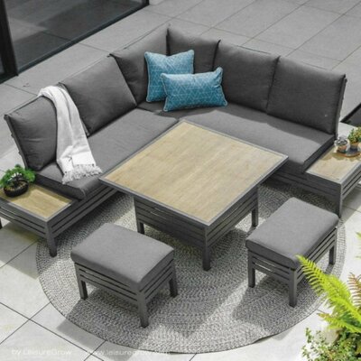 Monza Modular Dining Set with Adjustable Table - image 2