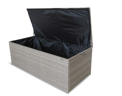 ST TROPEZ LARGE CUSHION STORAGE BOX -  SAND